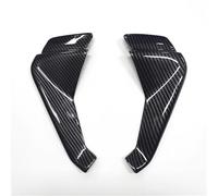 NANGAEBPPW Alerón Lateral para Aprilia RS660 RS 660 2020 2021 2022 2023 2024, Cubierta Aerodinámica Carenado Aletas Labio Delantero(Textura de Fibra de Carbono)