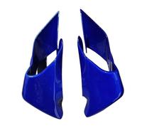 NANGAEBPPW Alerones Aerodinámicos para Motocicleta para Yamaha YZF-R1 YZF-R3 YZF-R25 YZF R1 R3 R25 2015-2023 Carcasa de carenado de ala Fija(Azul)