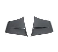NANGAEBPPW Alerones Universales para Motocicleta Aerodinámicos Carenado Lateral Modificado Aletas Viento(Negro Mate)
