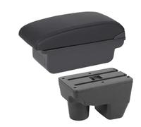 NANGAEBPPW Caja De Brazo Para Toyota Para Yaris Para Elegant GR 2021-2025 Brazo De Auto Caja De Almacenamiento Auto Caja De Brazo Central(C2 Línea negra SIN USB)