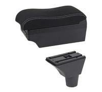 NANGAEBPPW Caja Descansabrazos Para Citroën Para Berlingo Almacenamiento Central Con Portavasos Caja Descansabrazos Central(Línea Blanca E2)