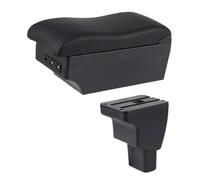 NANGAEBPPW Caja Reposabrazos Auto Para Hyundai I10 2006 2016 2015 2014 2013 2012 2011 2010-2017 Consola Central Almacenamiento(Línea negra E2)