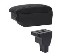 NANGAEBPPW Caja Reposabrazos Auto Para Hyundai I10 2006 2016 2015 2014 2013 2012 2011 2010-2017 Consola Central Almacenamiento(Línea Blanca E1)