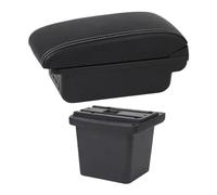 NANGAEBPPW Caja Reposabrazos Auto Para Hyundai Para Elantra Para Touring I30 FD I30cw 2007 2008 2009 2010 2011 Reposabrazos Caja De Almacenamiento(C1 Línea Blanca)