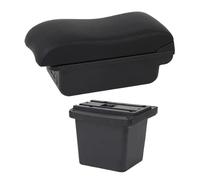 NANGAEBPPW Caja Reposabrazos Auto Para Hyundai Para Elantra Para Touring I30 FD I30cw 2007 2008 2009 2010 2011 Reposabrazos Caja De Almacenamiento(C2 Línea Negra)