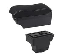 NANGAEBPPW Caja Reposabrazos Auto Para Opel Para Astra J 2012 2013 2014 2015 2016 2017-2023Consola Central Caja De Almacenamiento USB(Línea Blanca E2)