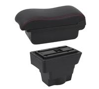 NANGAEBPPW Caja Reposabrazos Auto Para Opel Para Astra J 2012 2013 2014 2015 2016 2017-2023Consola Central Caja De Almacenamiento USB(B2 Red Lin)