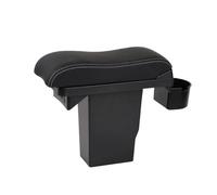NANGAEBPPW Caja Reposabrazos Auto Para Peugeot 2008 Almacenamiento Central Sin Taladro Modificación Consola Con Conector USB(Curved White line)