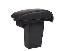 NANGAEBPPW Caja Reposabrazos Auto Para Peugeot 2008 Almacenamiento Central Sin Taladro Modificación Consola Con Conector USB(Plane Red line)