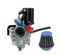 NANGAEBPPW Carburador Para Yamaha Para Jog 50 50cc Para JOG90 Para PZ19J 19mm 2 Tiempos 1E40QMB Scooter Carburador Con Filtro De Aire(A set blue)