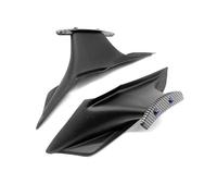 NANGAEBPPW Carenado Faro Delantero Moto Winglet Aleta Viento Spoiler Cubierta para CBR650R CBR 650R 2019 2020 2021 2022 2023(Negro)