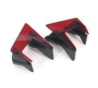 NANGAEBPPW Deflector De Aire Moto Spoilers Carga Aerodinámica Lateral Winglet Kit ala Aerodinámico Carena para Yamaha MT07 MT 07 MT-07(Rojo)