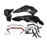 NANGAEBPPW Deflector Inferior Motor Moto Panza Protector Deslizamiento Cubierta Carenado para CB650FE CB650F 2014-2020 para CB650R 2019-2024(Carbon Fiber Look)