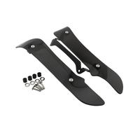 NANGAEBPPW Deflectores Laterales Viento para Motocicleta para K1600GT K1600 GT K 1600 2017-2023 Extensiones Parabrisas Protector Pies Paneles(Negro)
