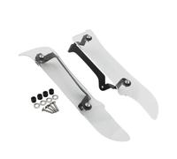 NANGAEBPPW Deflectores Laterales Viento para Motocicleta para K1600GT K1600 GT K 1600 2017-2023 Extensiones Parabrisas Protector Pies Paneles(Claro)