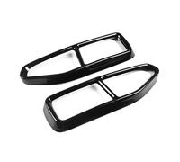 NANGAEBPPW Embellecedor De Salida Del Silenciador Trasero De Acero Inoxidable Para Serie 7 G11 G12 2019 2020 2021 2022 2023(Glossy Black)
