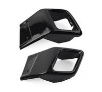 NANGAEBPPW Embellecedor De Tubo De Escape Para Parachoques Trasero Coche Negro Brillante Para Land Rover Para Range Rover Para Evoque 2010-2018 Acero Inoxidable