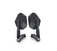 NANGAEBPPW Espejos Laterales para Motocicleta para Ducati para Desert X 2023 Espejos Laterales Plegables Espejos De Conversión(Negro)