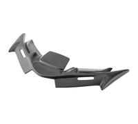 NANGAEBPPW Extensión Morro Moto Cubierta Nasal Spoiler Aletas Delanteras Carenado ala Aerodinámica para Yamaha YZF R15M R15 V4 YZF-R15 2021-2025(Negro)