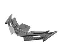 NANGAEBPPW Extensión Morro Moto Cubierta Nasal Spoiler Aletas Delanteras Carenado ala Aerodinámica para Yamaha YZF R15M R15 V4 YZF-R15 2021-2025(Carbón)