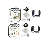 NANGAEBPPW Kit De Reparación De Carburador Motocicleta Para Yamaha Para V-STAR Para DRAGSTAR XVS650 Sistema De Combustible Con Diafragma De Pistón Flotante(Style c)