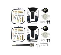 NANGAEBPPW Kit De Reparación De Carburador Para Yamaha Para V-STAR GSTAR XVS650 Diafragma De Flotador Para Motocicleta Con Acelerador Aircut(Style d)