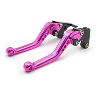 NANGAEBPPW Manija De Palanca De Embrague De Freno Ajustable Para Motocicleta Para LONCIN Para Voge 500DS 650DS 500 DSX R 650 DS CNC(Rosa,147mm)