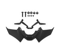 NANGAEBPPW Motocicleta Sport Downforce Naked Spoilers Delanteros ala aerodinámica Deflector para Yamaha MT 07 MT-07 SP 2021 2022 2023(Negro)