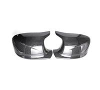NANGAEBPPW Negro Brillante Para X1 E84 X3 F25 Pre-LCI 2010 2011 2012 2013 Tapa De La Cubierta Del Espejo Retrovisor(Carbon pattern)