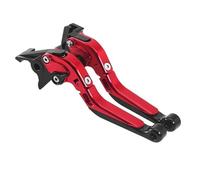 NANGAEBPPW Palanca De Embrague Freno Extensible Plegable Ajustable Para Motocicleta Para CBR1000RR CBR1000RR-R/SP 2020-2024(ROJO)