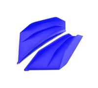 NANGAEBPPW para 2PCS Spoiler de Moto ala Winglet Aleta Lateral Aerodinámica Spoiler Universal(Azul)