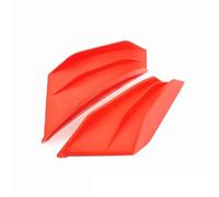 NANGAEBPPW para 2PCS Spoiler de Moto ala Winglet Aleta Lateral Aerodinámica Spoiler Universal(Rojo)