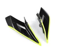 NANGAEBPPW para 450SR 450SR 2022-2025 Piezas De Moto Spoilers Laterales De Carga Aerodinámica Alerones Fijos Carenes(Verde)