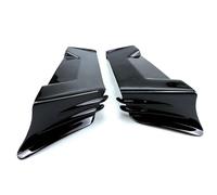 NANGAEBPPW para Aprilia RS660 para Tuono 660 2021 2022 2023 Motocicleta Alerón Lateral Spoiler Flujo Aire ala Fija Carenado Delantero (Negro Brillante)