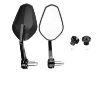 NANGAEBPPW Para APRILIA RSV1000R Etc La Mayoría De Los Espejos Retrovisores Universales Del Extremo De La Barra De La Motocicleta 7/8" 22mm(Square Bundle2)