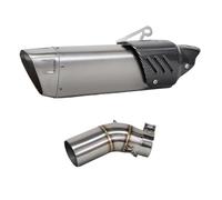 NANGAEBPPW Para B&MW C400 C400X C400GT 2018-2020 C600 Sport C650 GT 2010 2011 2012 2013 2014 2015 Silenciador De Escape Intermedio Deslizante