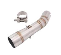 NANGAEBPPW Para Benelli TRK502c TRK 502C Sistema De Escape De Motocicleta De Acero Inoxidable Con Tubo De Enlace Central Modificado(Estilo B)