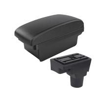 NANGAEBPPW Para C&hevrolet Para Aveo II 2011 2012 2013 2014 2015 2016-2020 Caja Reposabrazos Coche Modificación Detalles Interiores(A2 línea negra Sin USB)