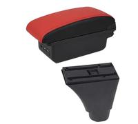 NANGAEBPPW Para C&hevrolet Para Nexia Reposabrazos Auto Para C&hevrolet Para Kalos Consola Central Caja De Almacenamiento Accesorios Auto(B5 borde negro 3USB)