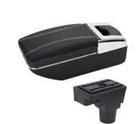 NANGAEBPPW Para C&hevrolet Para Sonic Caja Descansabrazos Para C&hevrolet Para Aveo Caja Almacenamiento Interior Auto(Línea blanca A3 Sin USB)
