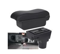 NANGAEBPPW Para C&hevrolet Para Sonic Para Aveo Apoyabrazos Auto Refacciones Retrofit Caja Almacenamiento Interior Partes Auto(C2 Línea negra SIN USB)