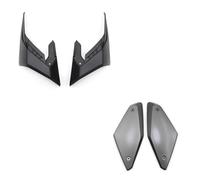 NANGAEBPPW para CB650R 2019 2020 2021 2022 2023 Protector de ala de Motocicleta Carenado de Viento Paneles Laterales del Marco Protector de Tapón de Tanque(Gray,1 Juego)