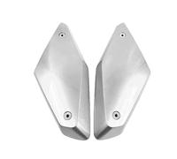 NANGAEBPPW para CB650R CB 650R CBR650R 2019 2020 2021 2022 2023 Tanque Bastidor Cubierta Lateral Cubierta Carcasa Protector Careneado Kit de carrocería(Plata)