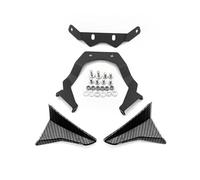 NANGAEBPPW para CB750 CB 750 para Hornet 750 CB 750 2023 2024 ala Fija Spoiler Deflector Carenero ala Delantera Accesorios(Carbon Fiber Look)