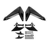 NANGAEBPPW para CB750 para Hornet CB 750 2023 2024 2025 Motocicleta Alerón Delantero Spoiler Downforce Naked Side Front Carenado Aerodinámico(Glossy Black)