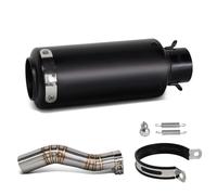 NANGAEBPPW Para CBR250RR CBR250 RR 2017 2018 2019 2020 2021 2022 2023 2024 Tubo De Conexión Central De Escape Deportivo De Carreras(Style E)