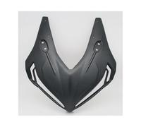 NANGAEBPPW para CBR650R CBR 650 R 2019-2023 Cubierta del Faro CAREADO Delantero CARENADO Wind Windshield WINDSCREEN Visera Spoiler Cap(Negro Brillante)