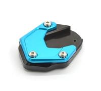 NANGAEBPPW Para CFMOTO 150NK 250SR 300SR ABS 250NK 2019-2024 Placa Extensión Pata Cabra Motocicleta Almohadilla Pata De Cabra Extensión Para Pata Cabra Lateral(Azul)