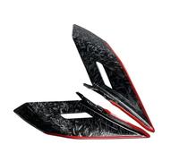 NANGAEBPPW para CFMOTO 450 SR 450SRS 2022 2023 2024 450SR Winglet Fuerza descendente Lateral Spoiler Naked ala Fija Careneado Deflector Piezas(Stone Pattern Red)
