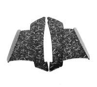 NANGAEBPPW para CFMOTO 675SR 675SR-R 675SRR Motocicleta ala Fija Viento Frontal Winglet Aerodinámico Accesorios Carenado De Fibra De Carbono(Forging Pattern)